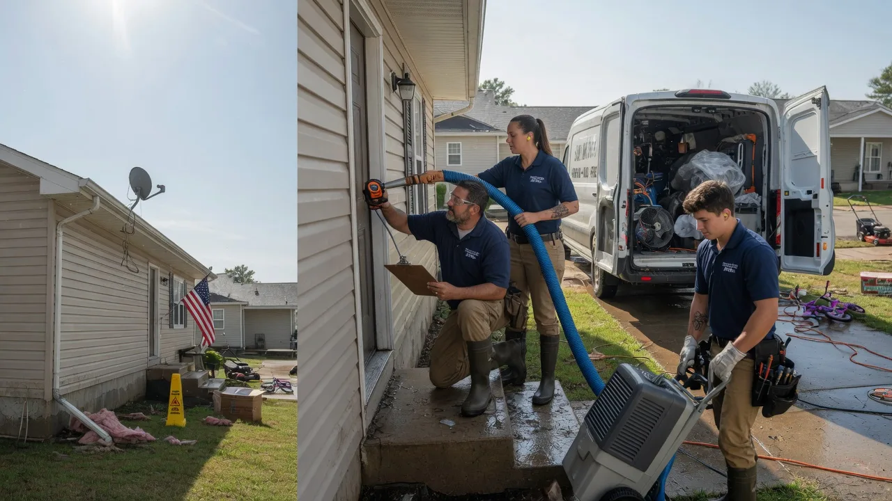 Ceiling Water Damage Restoration in Alcova, WY near me